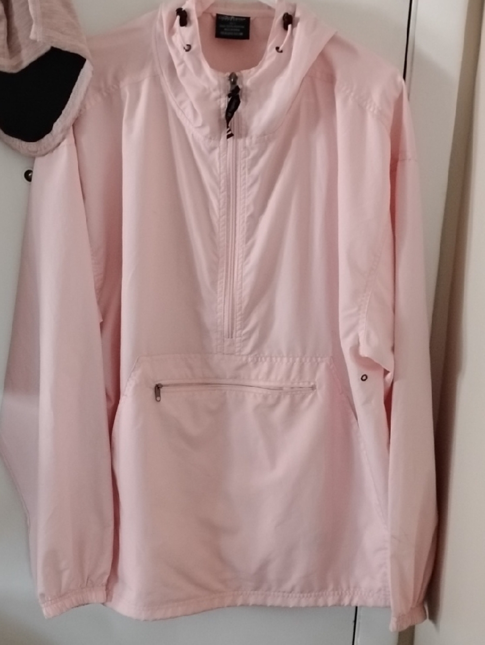 Charles River Apparel Light Pink Pullover Anorak